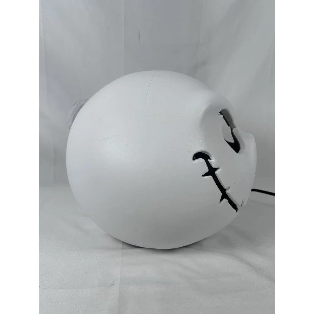 Disney Jack Skellington Head Light Up Nightmare Before Christmas Gemmy Rare